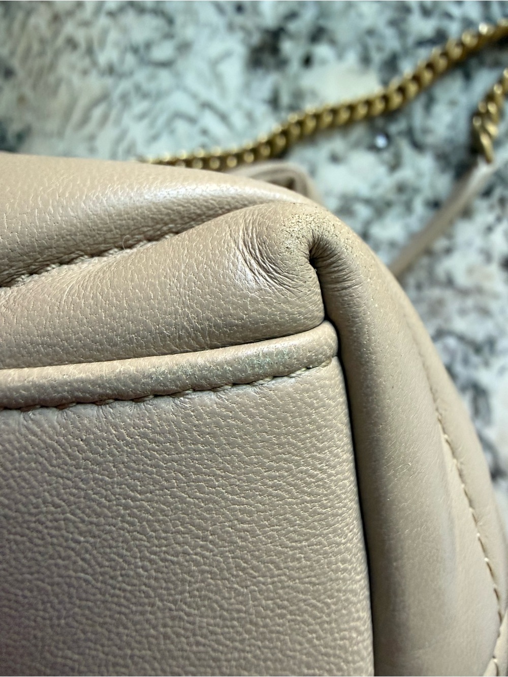 Authentic YSL Saint Laurent Quilted Small LouLou puffer bag - Picture 10 of 13